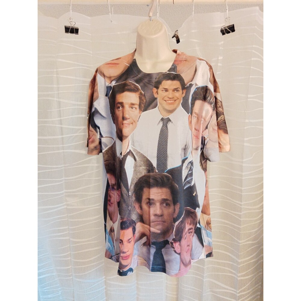 Jim Halpert from the Office graphic shirt, L
